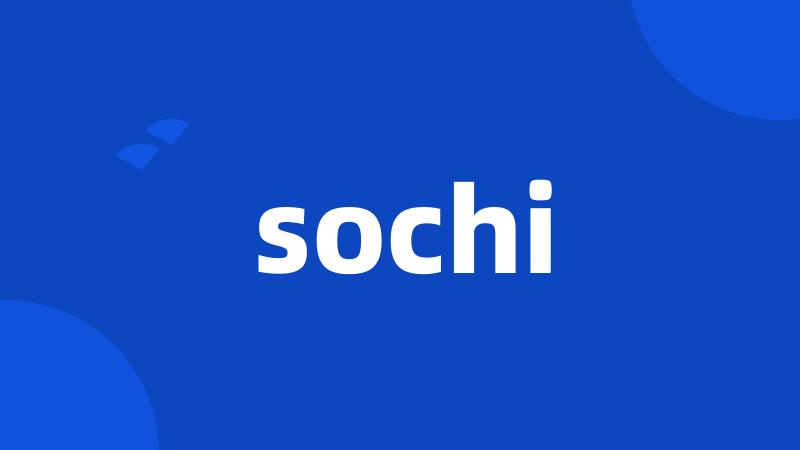 sochi