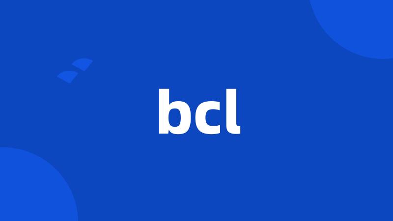 bcl