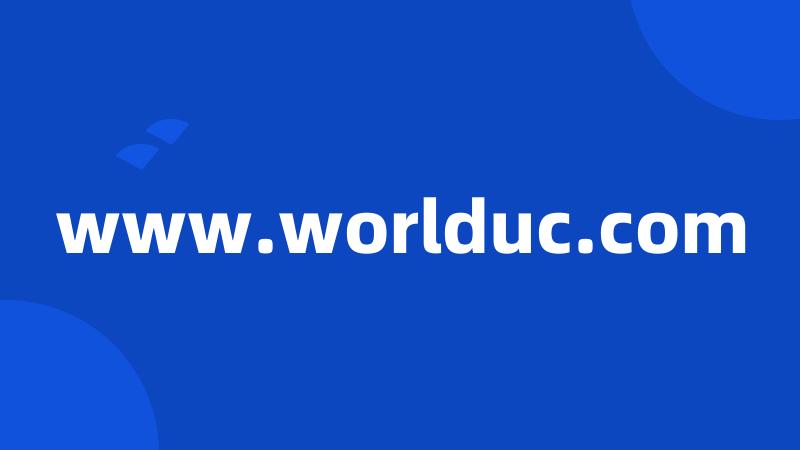 www.worlduc.com