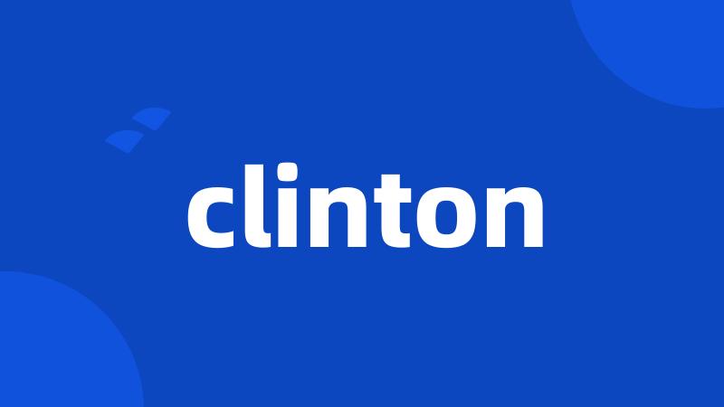 clinton