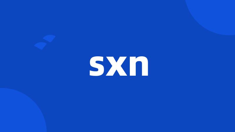 sxn