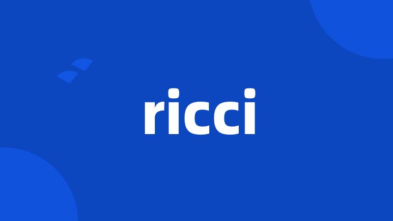 ricci