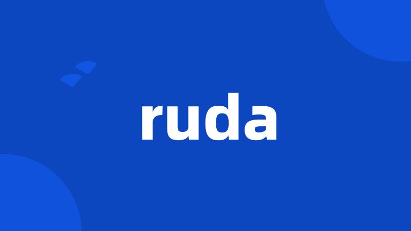 ruda