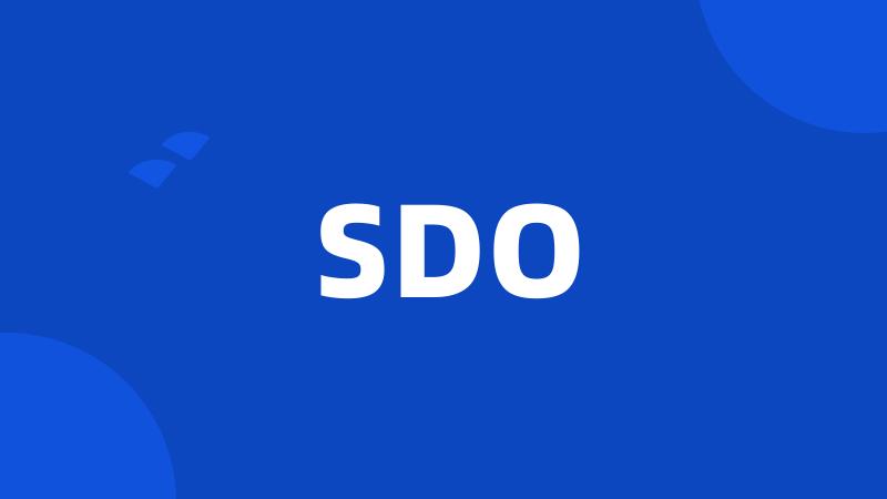 SDO