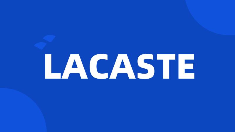 LACASTE