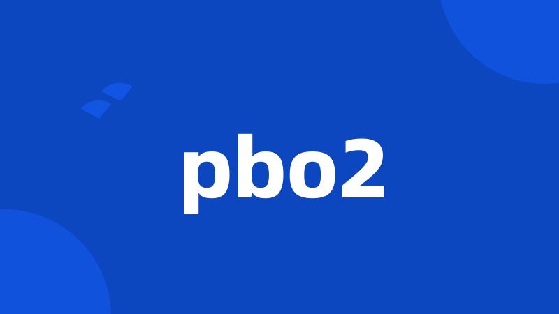 pbo2