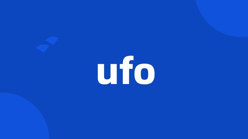 ufo