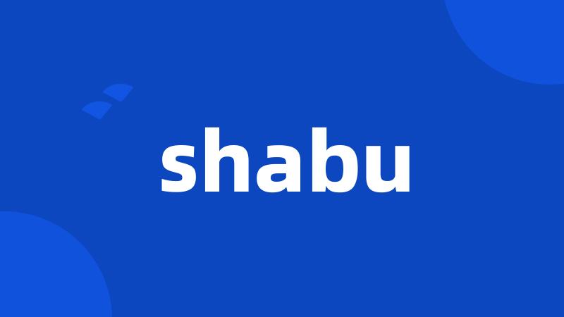 shabu