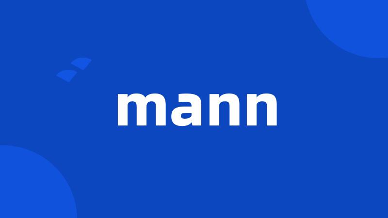 mann