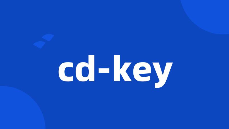 cd-key