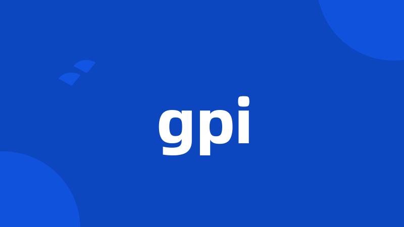 gpi