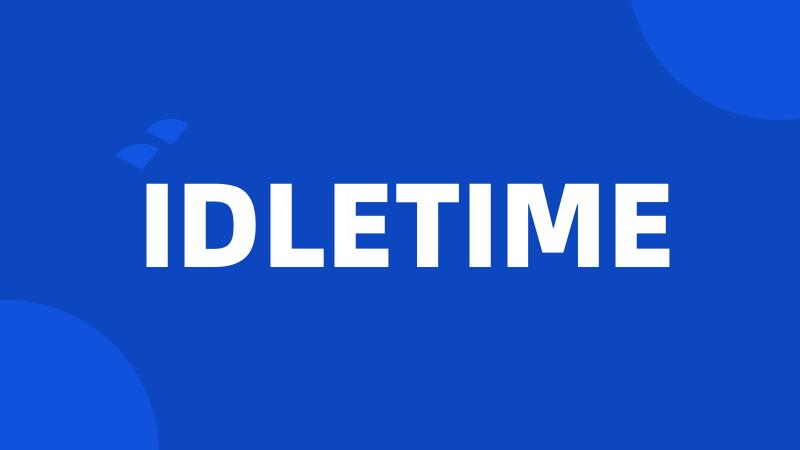 IDLETIME