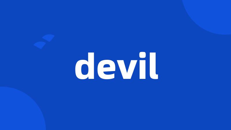 devil