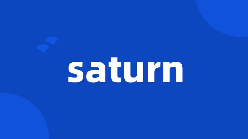 saturn