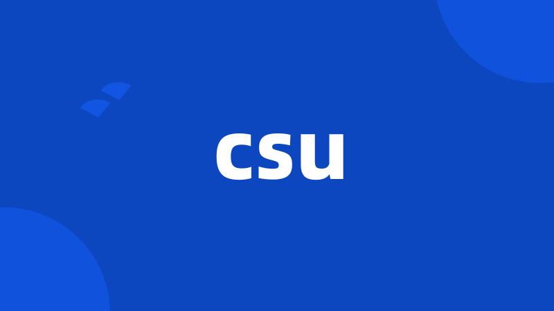 csu