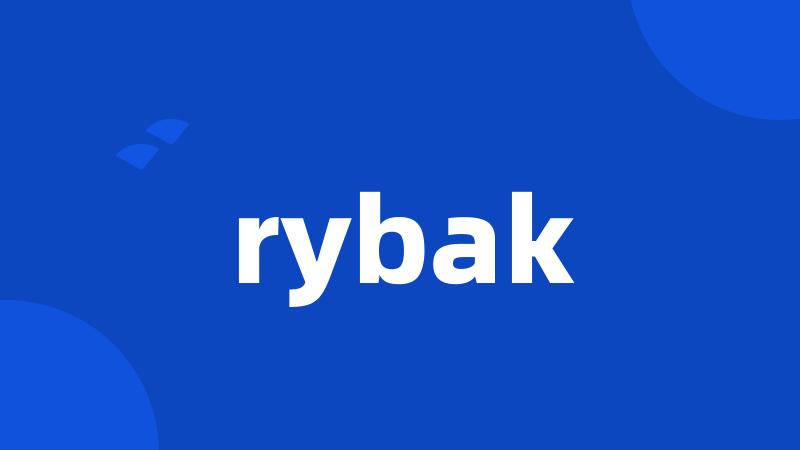 rybak