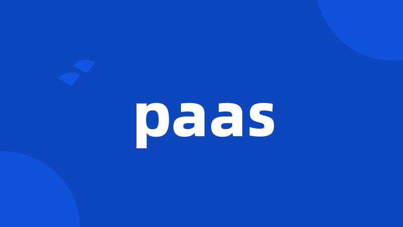 paas