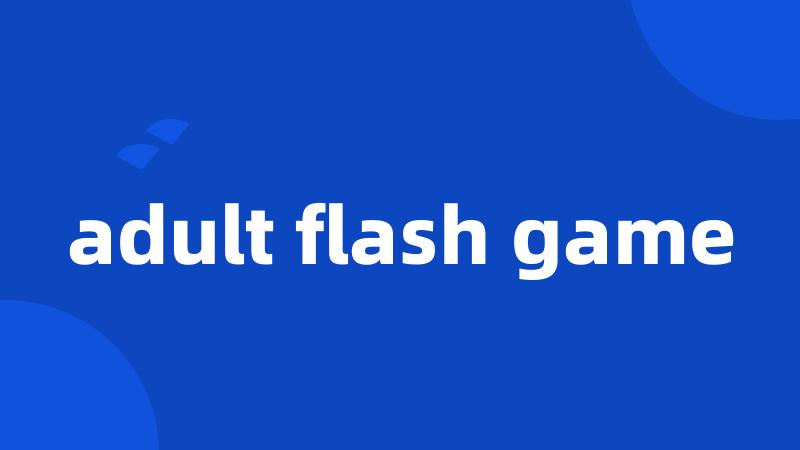 adult flash game