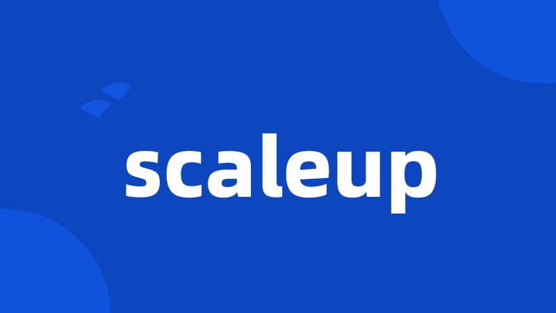 scaleup