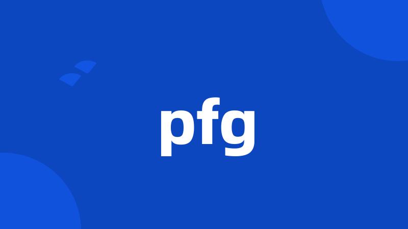 pfg