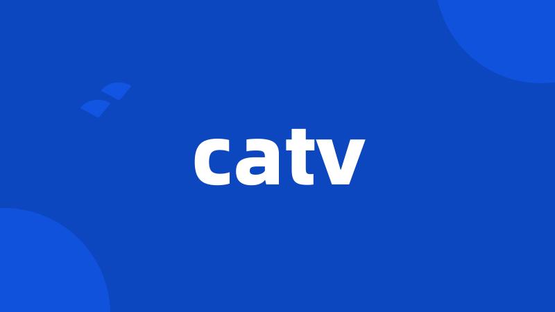 catv