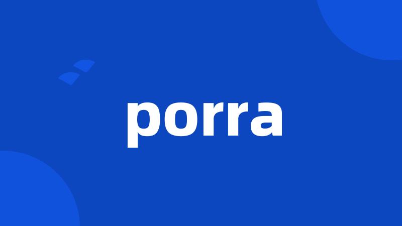 porra