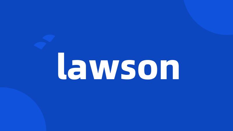 lawson