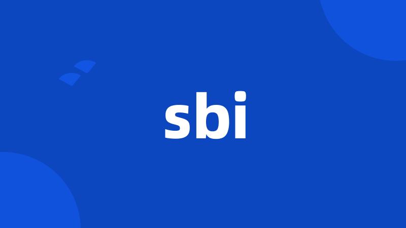 sbi