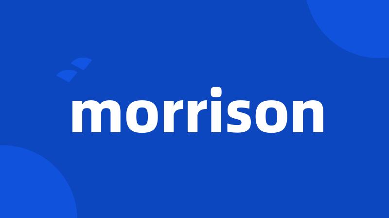 morrison