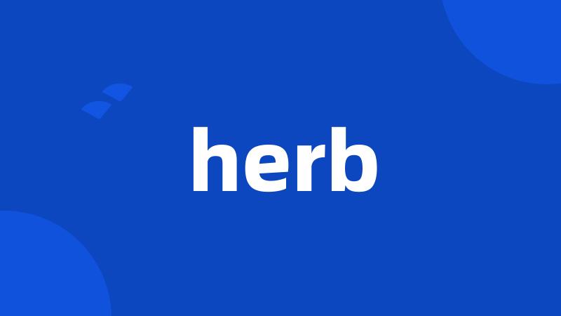 herb