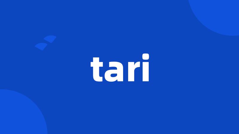 tari