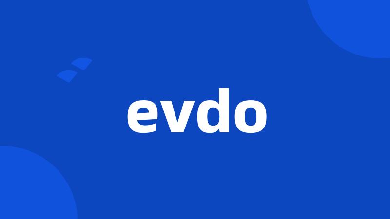 evdo