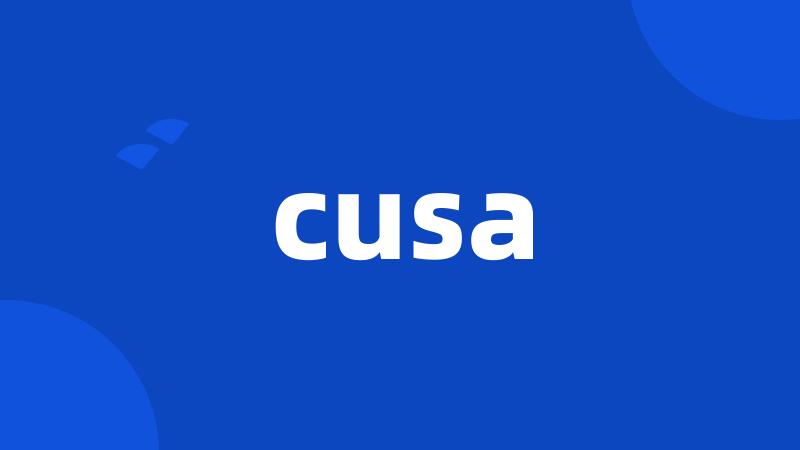 cusa