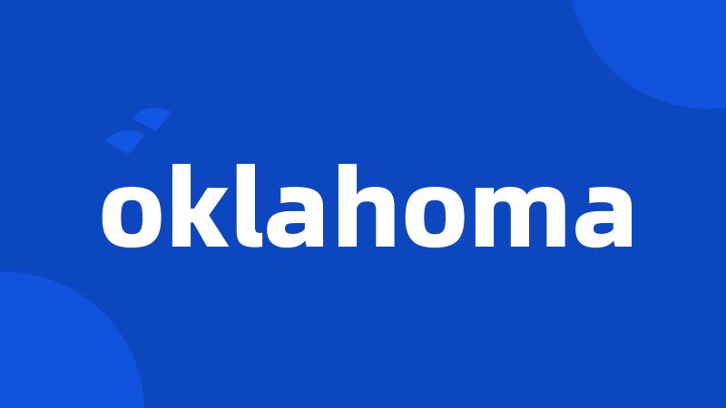 oklahoma