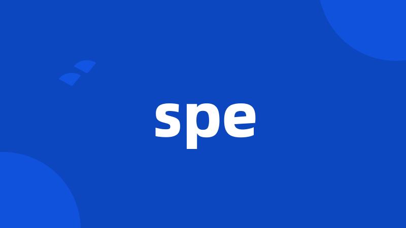 spe