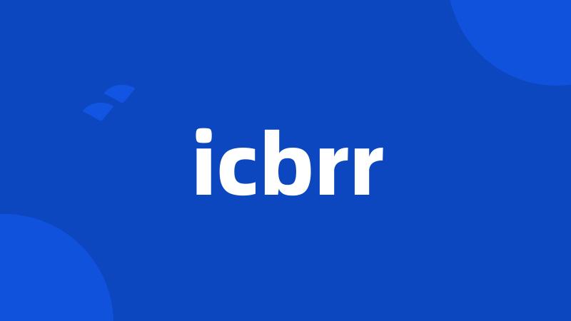 icbrr