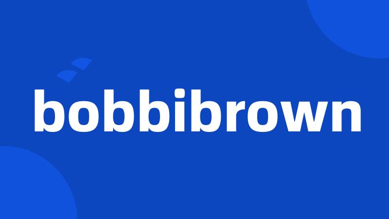 bobbibrown