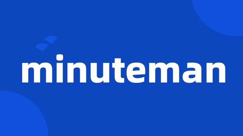 minuteman