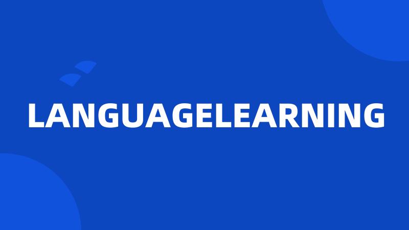 LANGUAGELEARNING