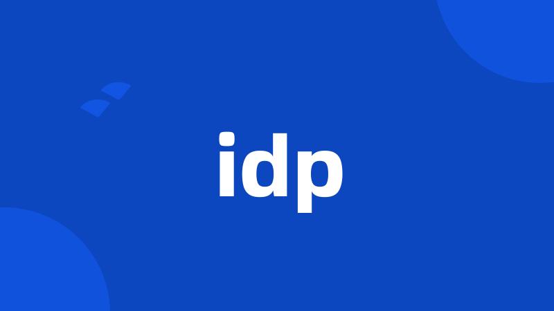 idp