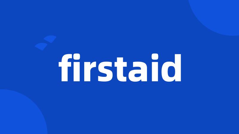 firstaid