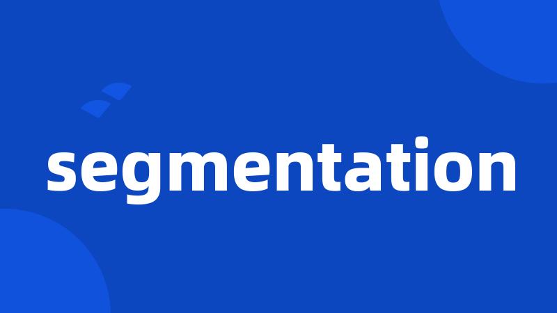 segmentation