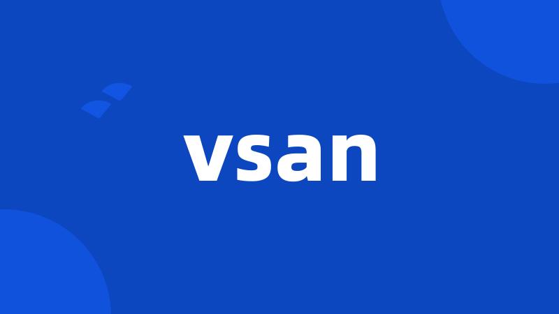 vsan