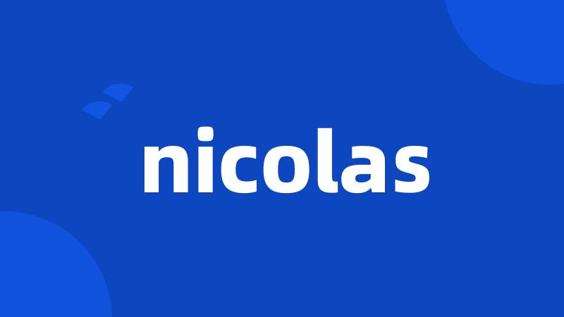 nicolas