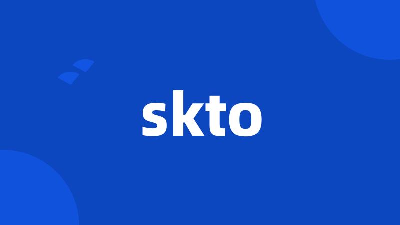 skto