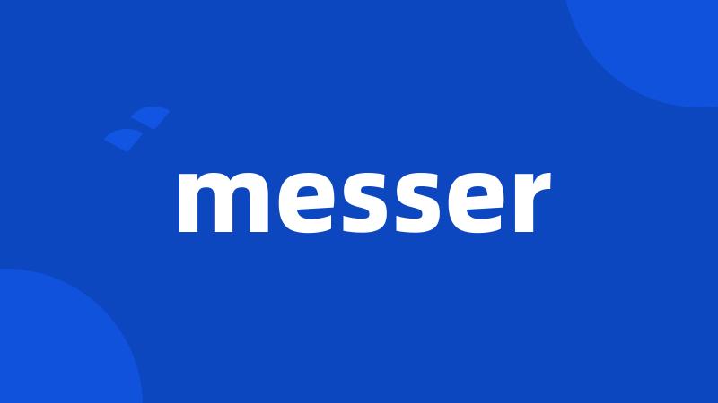 messer