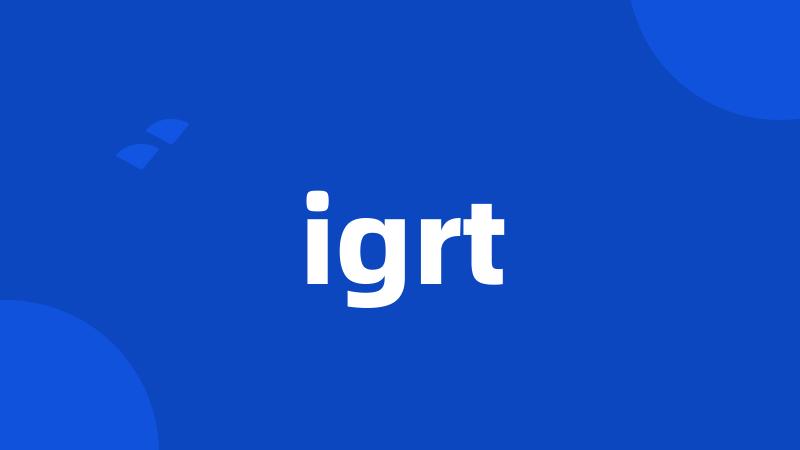 igrt