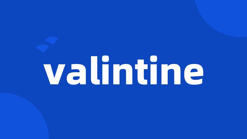 valintine