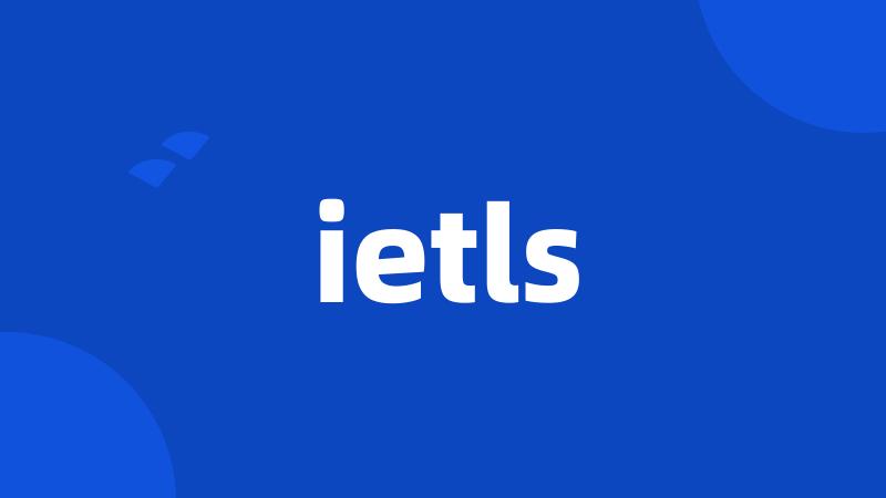 ietls