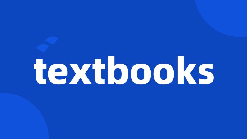 textbooks